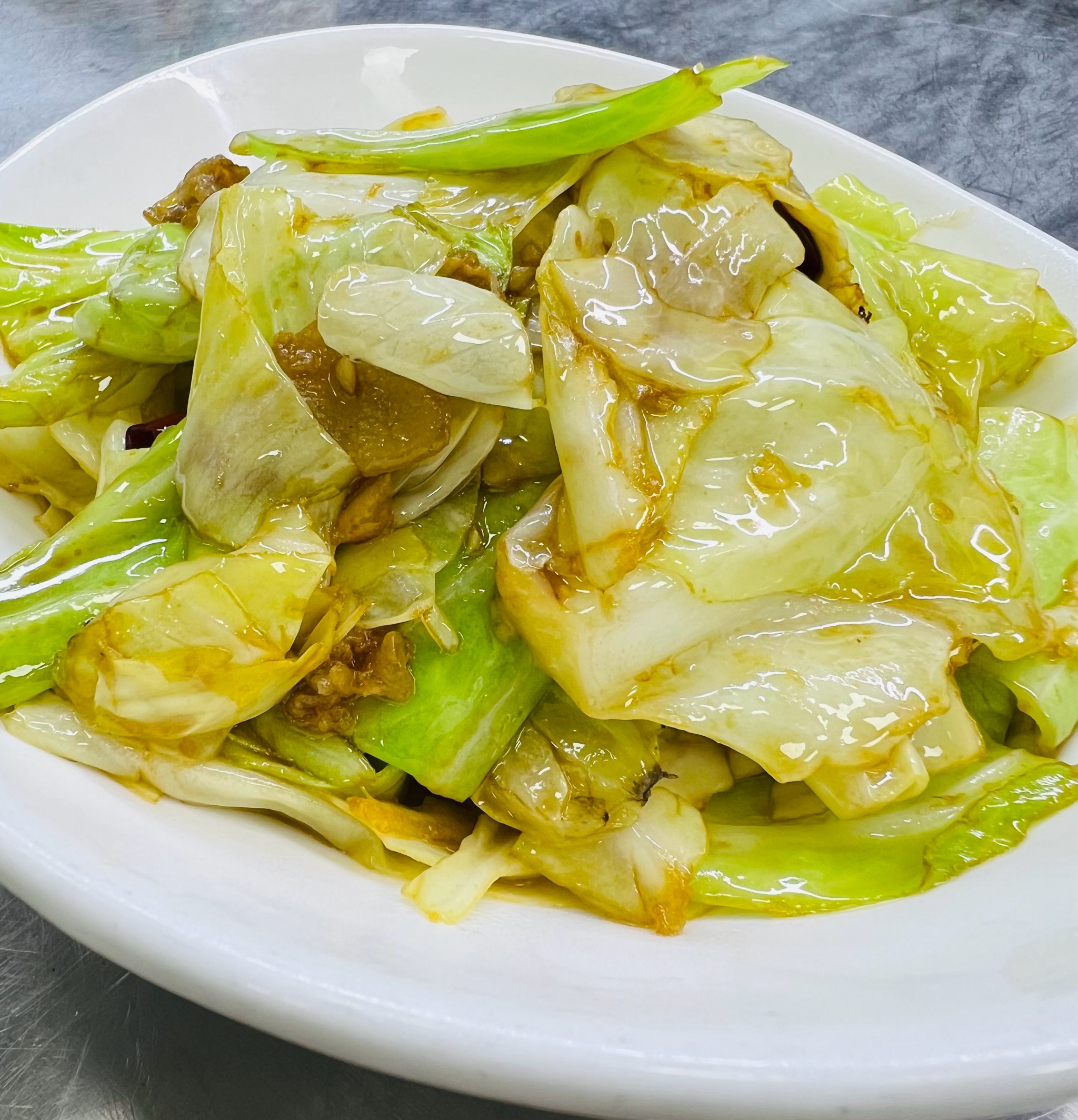Hand Torn Cabbage