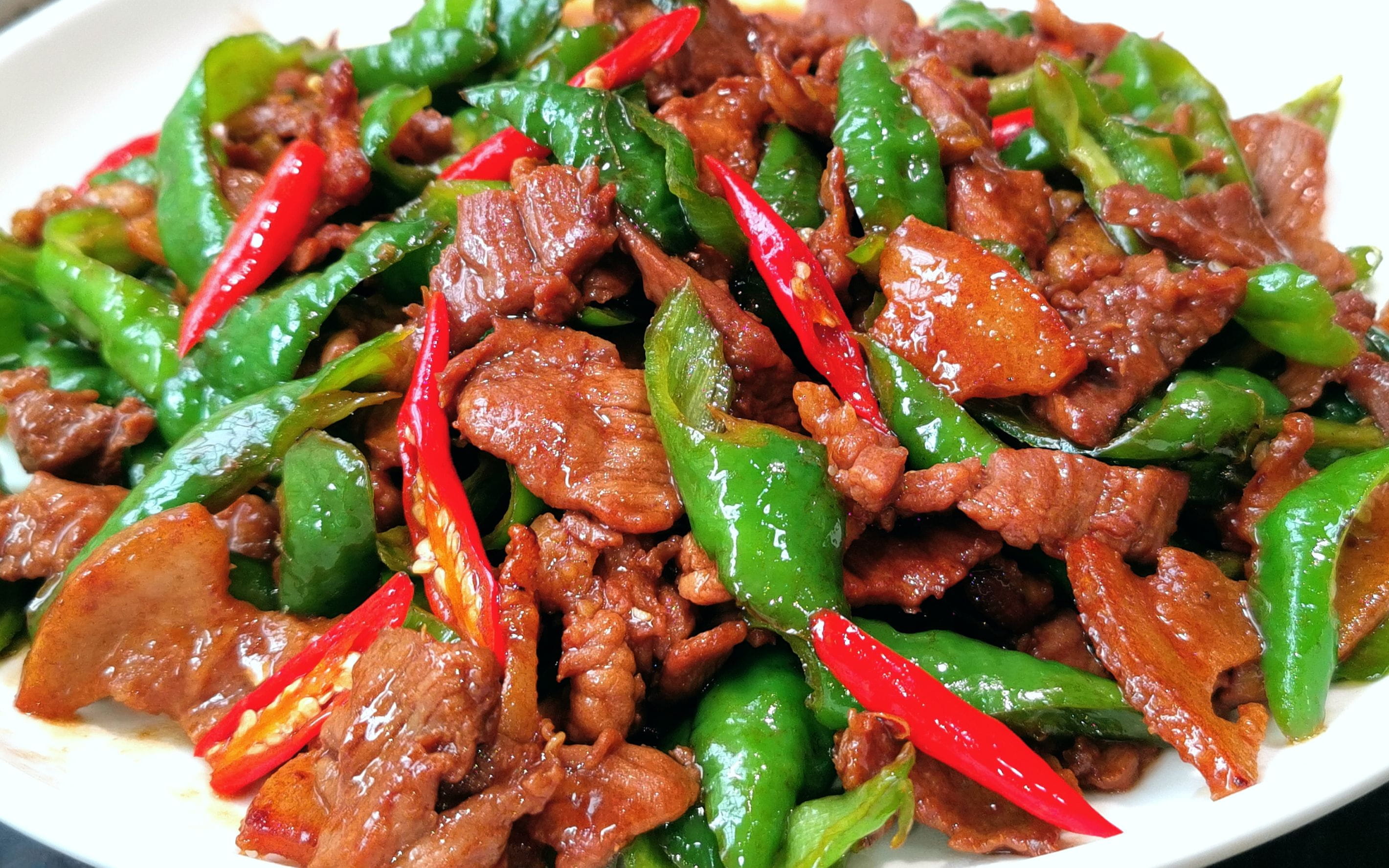 Stir-Fried Pork with Peppers